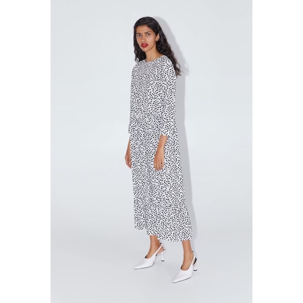 Iconic Zara polka dot dress